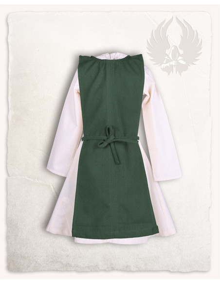Delantal medieval niñas modelo...