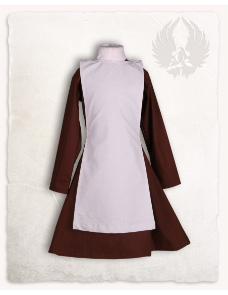 Delantal medieval niñas modelo...