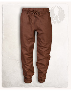 Pantalones medievales para niños modelo Chris, color marrón
