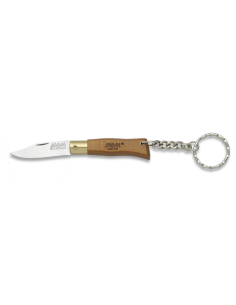 Taschenmesser mit Holzgriff, Klinge 4,1 cm.