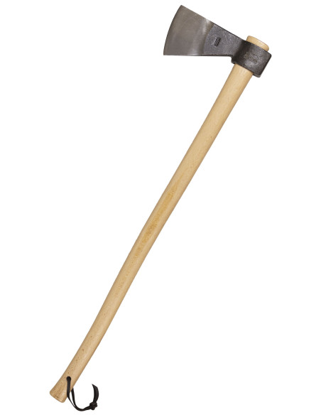 Økse af italiensk type med bøgeskaft