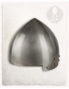 Middelalderhjelm type Cervelliere S. XIII, poleret finish 2
