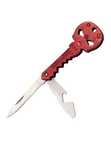 Roter Totenkopf-, Messer- und...