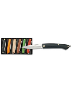 Set van 6 sleutelhangermessen