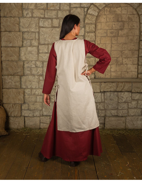 Delantal medieval de campesina modelo...