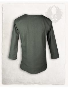 Túnica vikinga modelo Tronde, color verde 2