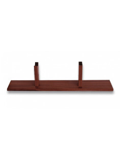 Peana de madera para exhibir cuchillos o dagas