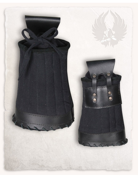 Middelalderkoger af bomuld og læder...