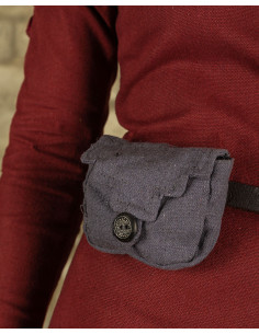 Kleine mittelalterliche Gürteltasche Modell Borchard,...