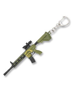 Albainox Wapen Sleutelhanger, groene kleur
