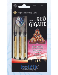 Red Gigant dartpijlen met messing schacht