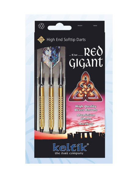 Red Gigant dartpijlen met messing... Red Gigant dartpijlen met messing...