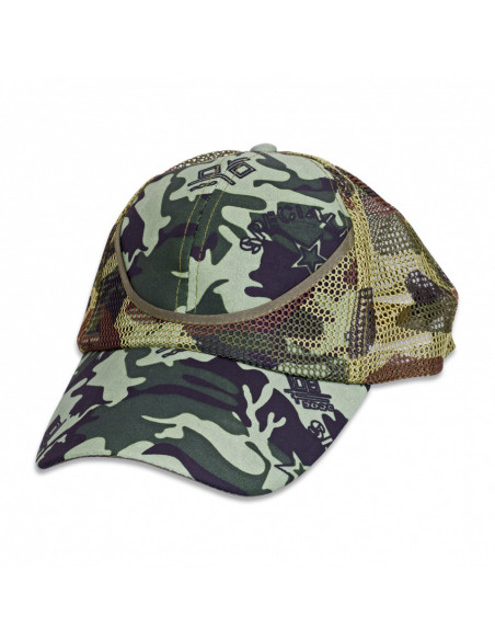 Gorra camo camuflaje verde especial,...