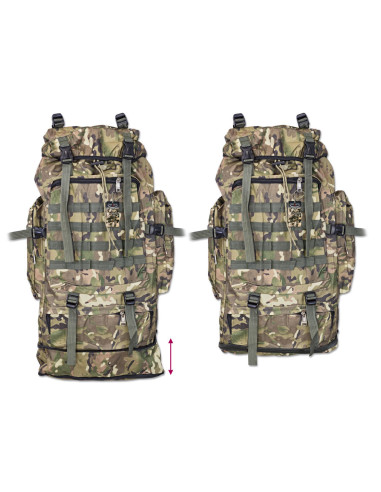 Barbaarse Camo tactische rugzak, 60L