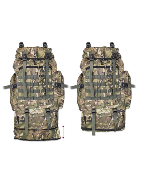 Barbaric Camo Tactical Rygsæk, 60L