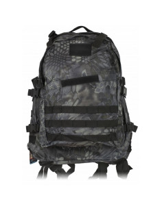 Sort Python nylon rygsæk, Barbaric (40 l.)