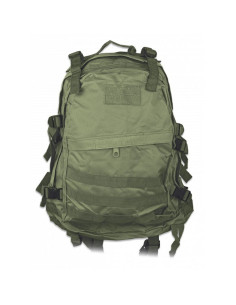 Olijfgroene nylon rugzak, Barbaric (40 l.)