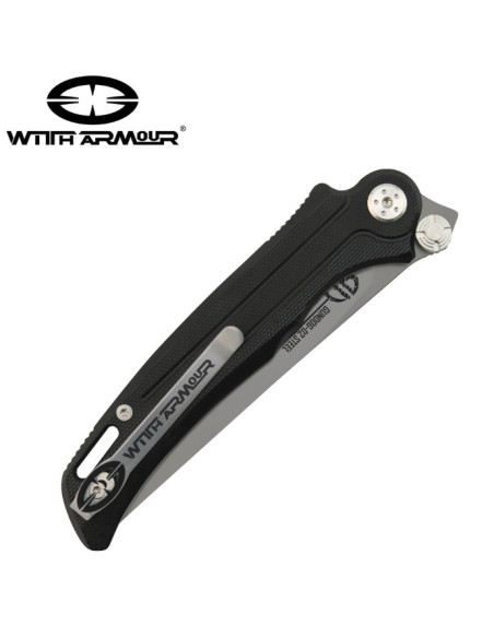 Gundog taktisk kniv, D2 stålblad