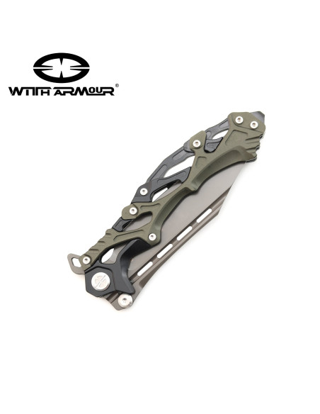 Taktisches Taschenmesser, Klinge aus...