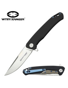 Taktisches Taschenmesser von Flint, Klinge aus D2-Stahl