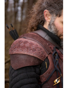 Ruskind skulderpuder sæt Ranger Epic Armory, brun