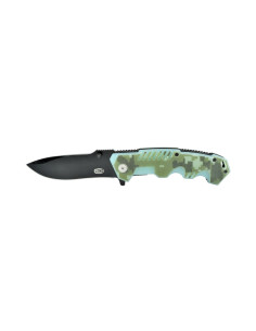 SCK zakmes met groen camo handvat (20 cm.)