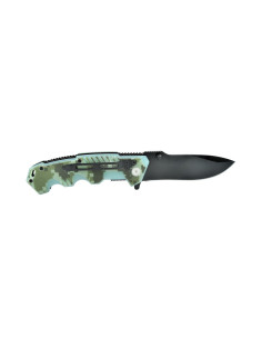 SCK zakmes met groen camo handvat (20 cm.) 2