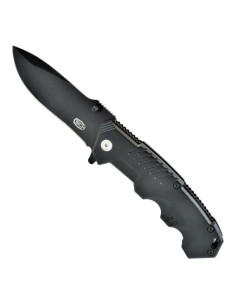 SCK zakmes RVS mes. zwart (20cm.)