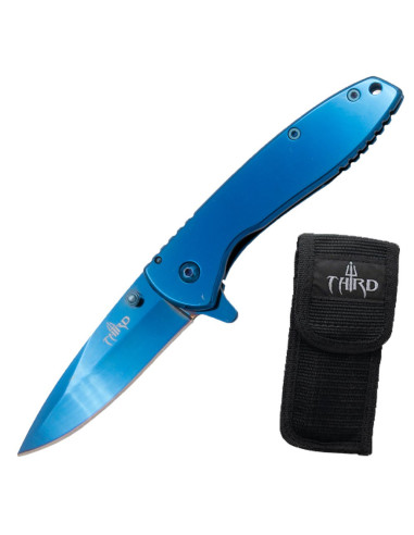 Navaja asistida Third K1918 Blue