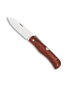 Albainox rotes Pakka-Taschenmesser, Klinge aus...