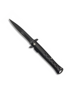 Navaja negra asistida con clip