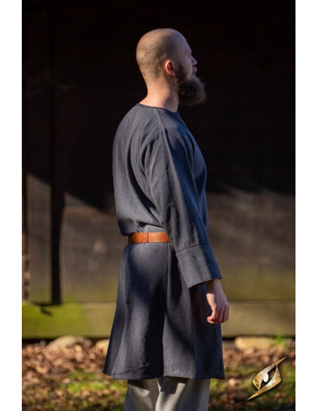 Viking tuniek visgraatpatroon katoen...