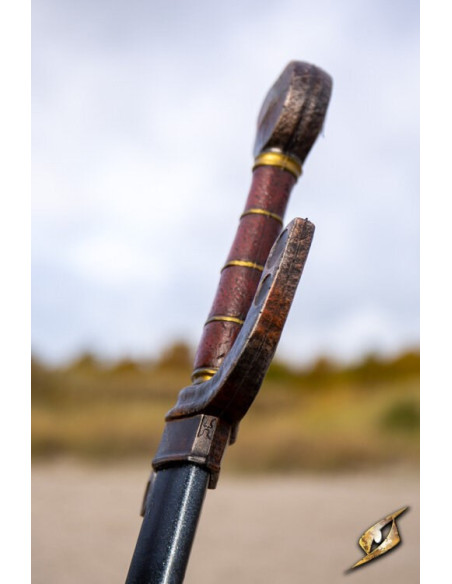 Falchion-type gebogen piratensabel...