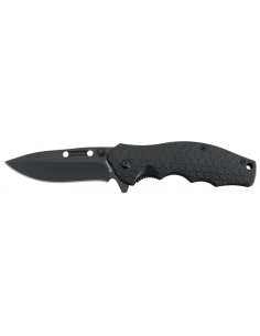 Navaja de bolsillo Albainox negra (20 cm.)
