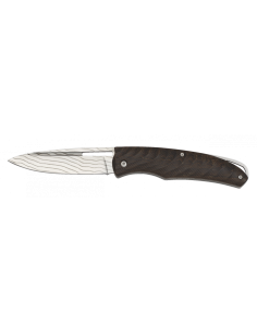 Albainox-Taschenmesser, Griff aus Wengeholz (19,60 cm).
