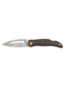 Albainox-Taschenmesser, Griff aus Wengeholz (18 cm).