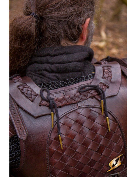 Leren schoudervullingen Ranger-set...