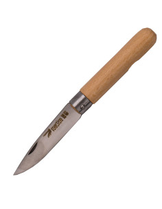 Martins zakmes rond beukenhout (15 cm.)