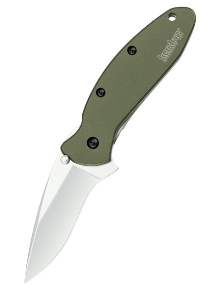 Kershaw Scallion-zakmes, olijfgroen