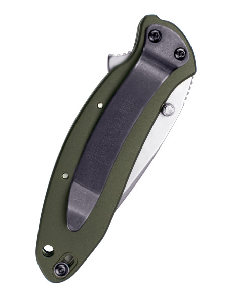 Kershaw Scallion Taschenmesser, Olivgrün