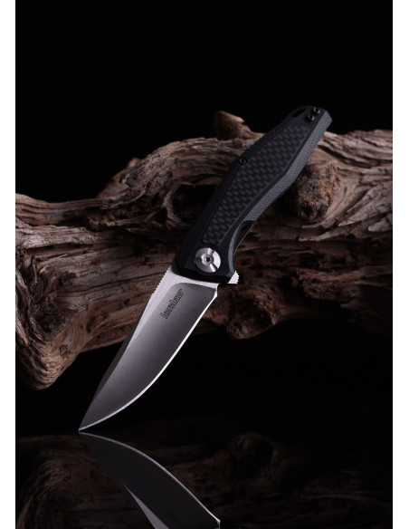 Kershaw Atmos Taktisches Messer, Schwarz