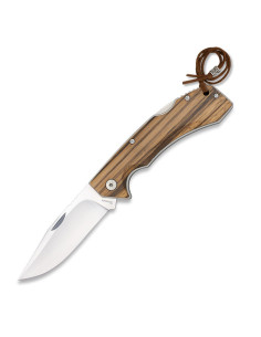 Navaja Albainox con mango madera Zebra
