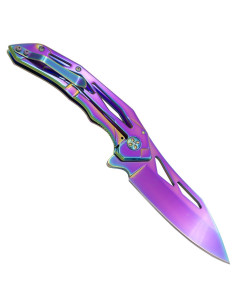 Navaja Rainbow Third K1938, hoja acero 420