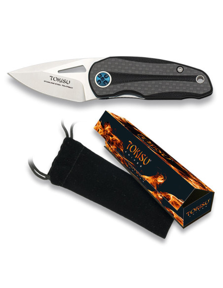 Tokisu Knife F. Carbon Lejer CNC...