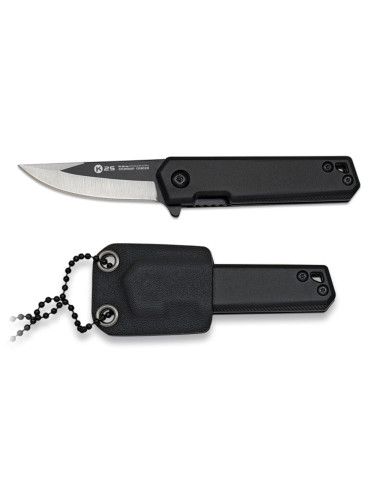 K25 pennekniv med kydex skede, med 5,2 cm blad.