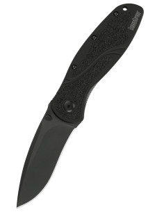 Navaja de bolsillo Kershaw Blur, hoja lisa negra