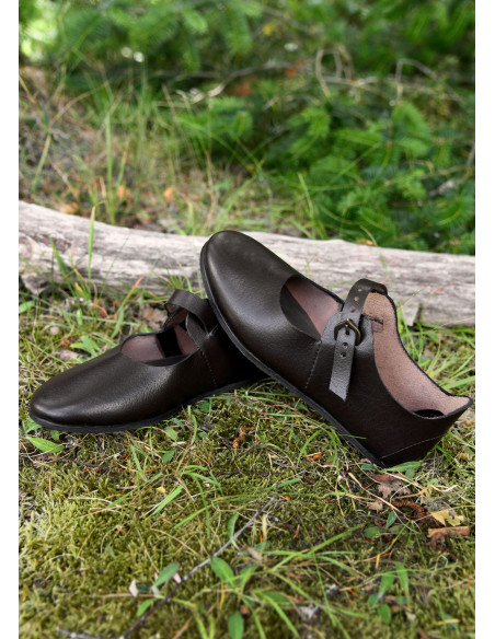 Zapato medieval mujer Latchet,...