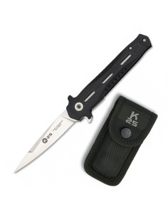 K25 taktisk kniv, G10 håndtag, klinge 8,5 cm.