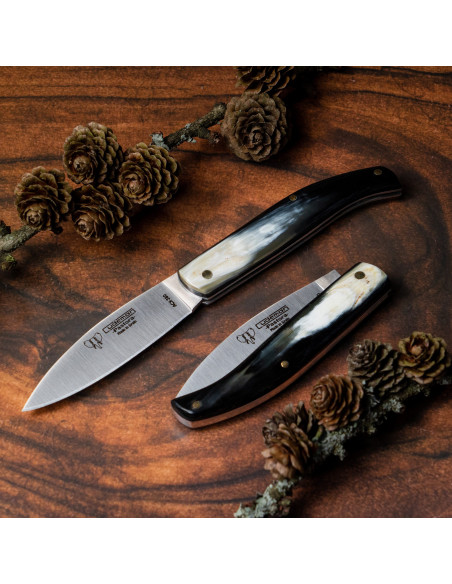Pastora-Taschenmesser, Horngriff,...