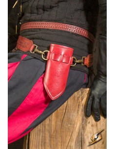 Tahalí con anillas para espadas sin filo - Rojo 2
